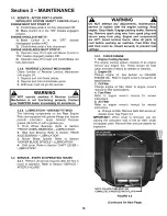 Preview for 56 page of Snapper 421823BVE Safety Instructions & Operator'S Manual