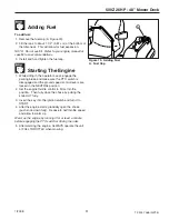 Preview for 11 page of Snapper 500ZB2648 Dealer Setup & Adjustment Instructions Manual