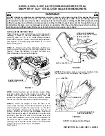 Preview for 1 page of Snapper 6-0935 Installation Instructions