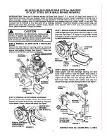 Preview for 1 page of Snapper 6-1410 Installation Instructions