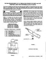 Preview for 1 page of Snapper 6-1984 Installation Instructions