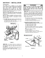 Preview for 7 page of Snapper 6-3162 Safety Instructions, Installation & Operator'S Manual