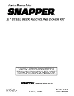 Preview for 8 page of Snapper 61200 Parts Manual