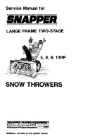 Preview for 24 page of Snapper 7004 Service Manual