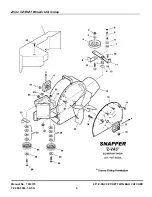 Предварительный просмотр 4 страницы Snapper 7063375 Parts Manual