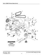 Предварительный просмотр 6 страницы Snapper 7063375 Parts Manual