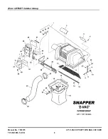 Предварительный просмотр 8 страницы Snapper 7063375 Parts Manual