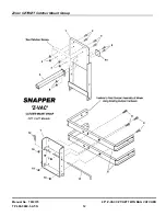 Предварительный просмотр 12 страницы Snapper 7063375 Parts Manual