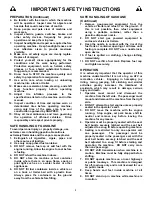 Preview for 4 page of Snapper 7085632 Safety Instructions & Operator'S Manual