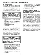 Preview for 18 page of Snapper 7085632 Safety Instructions & Operator'S Manual