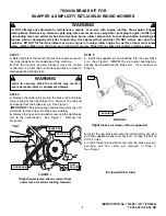 Preview for 1 page of Snapper 7600036 Owner'S Manual