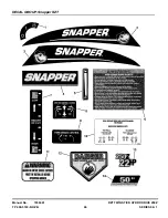 Предварительный просмотр 66 страницы Snapper 7800011 Parts Manual