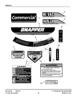 Preview for 26 page of Snapper 7800036 Parts Manual