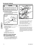 Предварительный просмотр 16 страницы Snapper 7800038 Safety Instructions & Operator'S Manual