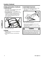 Preview for 10 page of Snapper 7800249 Safety Instructions & Operator'S Manual