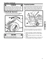 Preview for 11 page of Snapper 7800255 Safety Instructions & Operator'S Manual