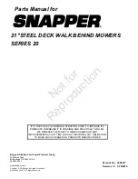 Preview for 36 page of Snapper 7800424 Parts Manual