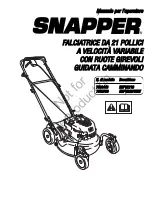 Предварительный просмотр 81 страницы Snapper 7800448 Operator'S Manual