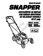 Предварительный просмотр 101 страницы Snapper 7800448 Operator'S Manual