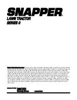 Preview for 48 page of Snapper 7800478 Safety Instructions & Operator'S Manual