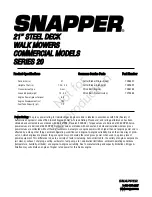 Preview for 28 page of Snapper 7800764 Operator'S Manual