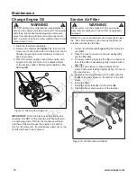 Предварительный просмотр 18 страницы Snapper 7800841 Operator'S Manual