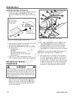 Предварительный просмотр 22 страницы Snapper 7800841 Operator'S Manual