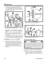 Предварительный просмотр 24 страницы Snapper 7800849 Operator'S Manual