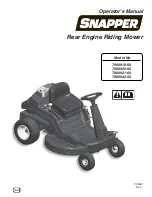 Preview for 1 page of Snapper 7800918-00 Operator'S Manual