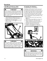 Предварительный просмотр 16 страницы Snapper 7800946-02 Operator'S Manual