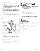 Предварительный просмотр 20 страницы Snapper 7800979-00 Operator'S Manual