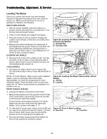 Preview for 39 page of Snapper Broadmoor 1600 series Operator'S Manual