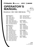 Preview for 48 page of Snapper Broadmoor 1600 series Operator'S Manual