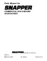 Preview for 68 page of Snapper COMMERCIAL WALK-BEHIND Parts Manual