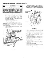 Preview for 17 page of Snapper E11305 Safety Instructions & Operator'S Manual