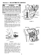 Предварительный просмотр 24 страницы Snapper E281022BE, E281222BE, E331522K Safety Instructions & Operator'S Manual