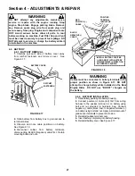 Предварительный просмотр 27 страницы Snapper E281022BE, E281222BE, E331522K Safety Instructions & Operator'S Manual