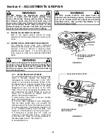 Preview for 21 page of Snapper E281320BE, E331520KVE Safety Instructions & Operator'S Manual