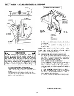 Preview for 23 page of Snapper E281320BE, E331520KVE Safety Instructions & Operator'S Manual