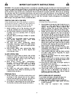 Preview for 2 page of Snapper ECLP21 551HV Safety Instructions & Operator'S Manual