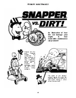 Preview for 20 page of Snapper EFRP216012TV Safety Instructions & Operator'S Manual