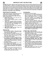 Preview for 2 page of Snapper EI55223 Safety Instructions & Operator'S Manual