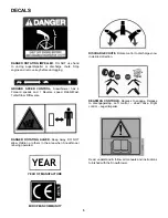 Preview for 5 page of Snapper EI55223 Safety Instructions & Operator'S Manual