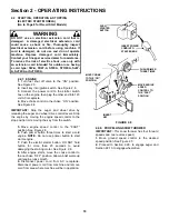 Preview for 10 page of Snapper EI55223 Safety Instructions & Operator'S Manual