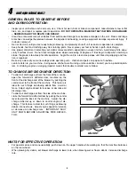 Preview for 8 page of Snapper ELBX10152BV Operator'S Manual