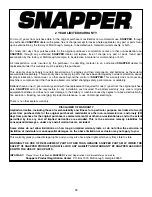 Предварительный просмотр 19 страницы Snapper ELP216753BDV Safety Instructions & Operator'S Manual