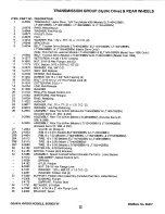 Preview for 13 page of Snapper ELT125G33BB Parts Manual