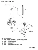 Preview for 32 page of Snapper ELT125G33DB Parts Manual