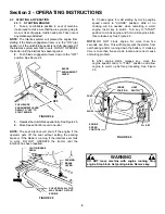 Предварительный просмотр 9 страницы Snapper ELT145H33GBV Safety Instructions & Operator'S Manual