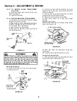 Предварительный просмотр 26 страницы Snapper ELT145H33GBV Safety Instructions & Operator'S Manual